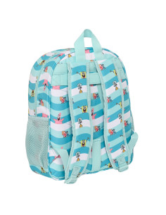 Cartable Spongebob Stay positive Bleu Blanc (32 x 38 x 12 cm) 2