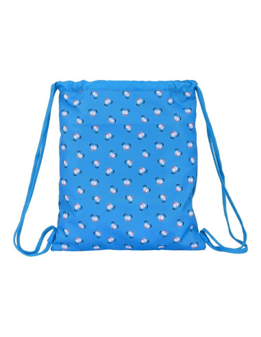 Sac à dos serré par des ficelles El Hormiguero Bleu (35 x 40 x 1 cm)