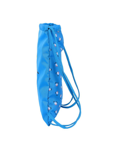 Sac à dos serré par des ficelles El Hormiguero Bleu (35 x 40 x 1 cm)