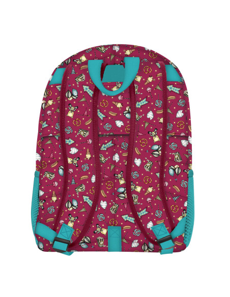 Cartable Gorjuss Fireworks Bordeaux (31.5 x 44 x 22.5 cm)