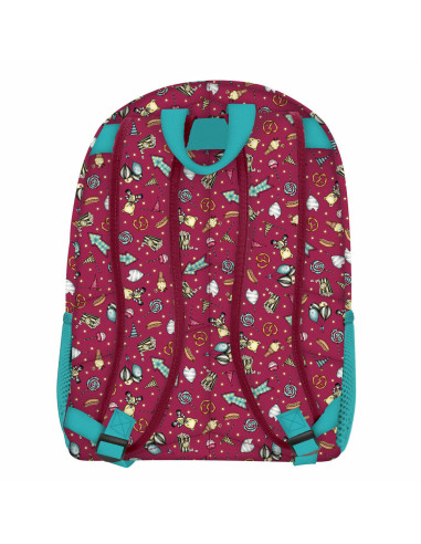 Cartable Gorjuss Fireworks Bordeaux (31.5 x 40 x 22.5 cm)