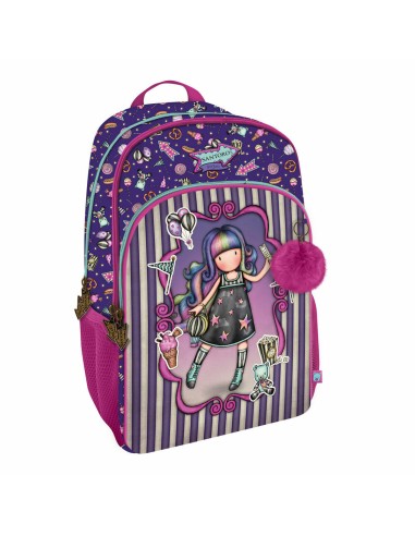 Cartable Gorjuss Up and away Violet (29 x 45 x 17 cm)