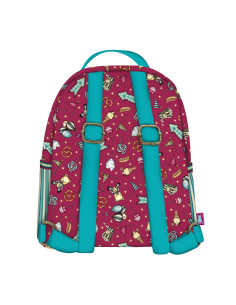 Cartable Gorjuss Fireworks Mini Bordeaux (20 x 22 x 10 cm) 2