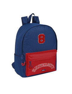 Sacoche pour Portable Safta University Rouge Blue marine (31 x 40 x 16 cm)