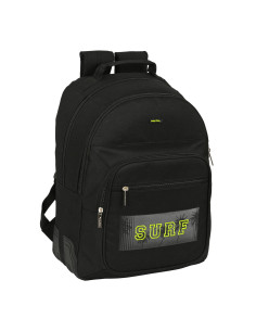 Cartable Safta Surf Noir (32 x 42 x 15 cm)