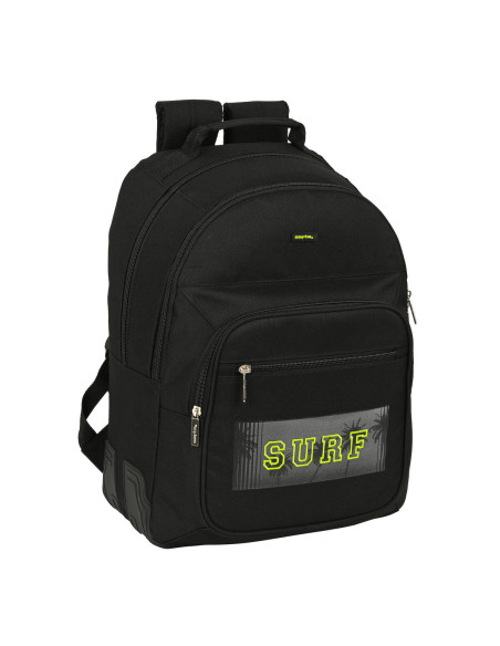 Cartable Safta Surf Noir (32 x 42 x 15 cm)