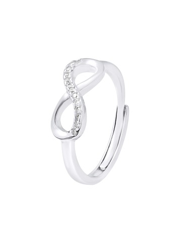 Bague motif "INFINI"  Ajustable 