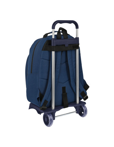 Cartable à roulettes BlackFit8 Urban Noir Blue marine (32 x 42 x 15 cm)