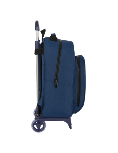 Cartable à roulettes BlackFit8 Urban Noir Blue marine (32 x 42 x 15 cm)