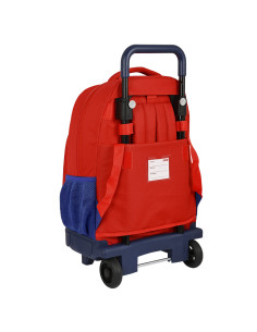 Cartable à roulettes Atlético Madrid Rouge Blue marine (33 x 45 x 22 cm) 2