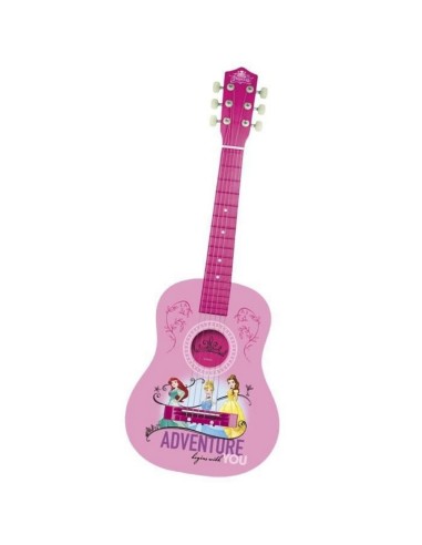 Guitare pour Enfant Princesses Disney Rose Bois