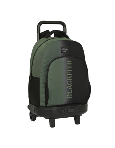 Cartable à roulettes BlackFit8 Gradient Noir Vert militaire (33 x 45 x 22 cm)