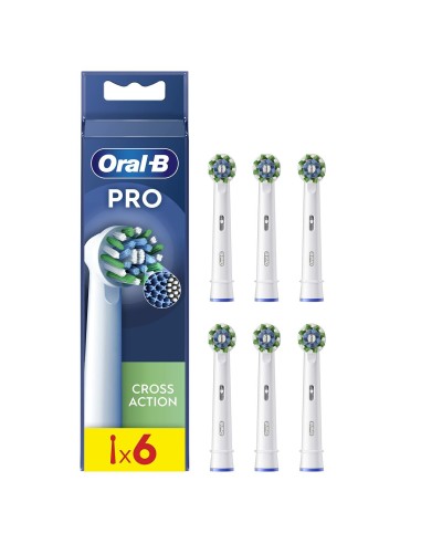 Tête de rechange Oral-B Pro Cross Action 6 Unités