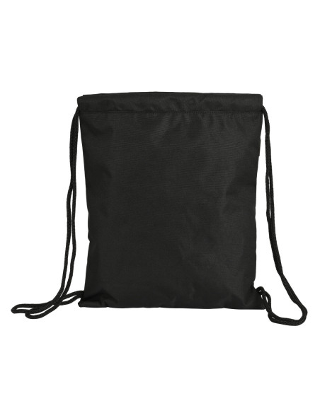 Sac à dos serré par des ficelles Sevilla Fútbol Club Teen 35 x 40 x 1 cm Noir