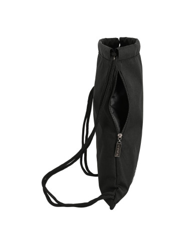 Sac à dos serré par des ficelles Sevilla Fútbol Club Teen 35 x 40 x 1 cm Noir