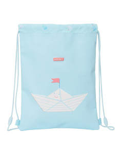 Sac à dos serré par des ficelles Safta Ship Bleu (26 x 34 x 1 cm)