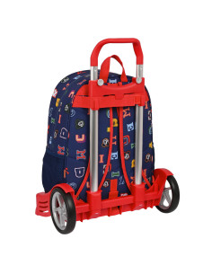 Cartable à roulettes Mickey Mouse Clubhouse Only one Blue marine (33 x 42 x 14 cm) 2