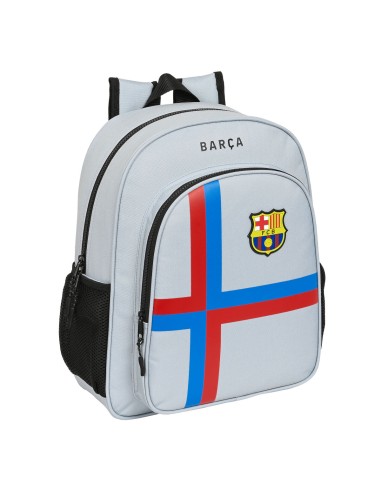 Cartable F.C. Barcelona Gris (32 x 38 x 12 cm)