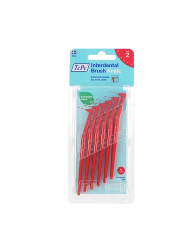 brosses interdentaires Tepe Rouge (6 Pièces)