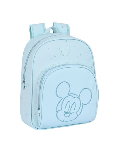 Cartable Mickey Mouse Clubhouse Baby Bleu clair (28 x 34 x 10 cm)