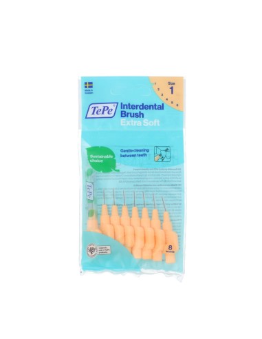 brosses interdentaires Tepe Orange Super doux (8 Unités)