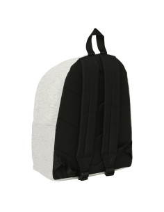 Cartable Kappa Grey knit Gris (33 x 42 x 15 cm) 2