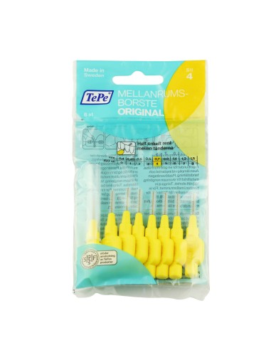 brosses interdentaires Tepe Jaune (8 Pièces)