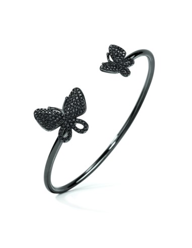 Bracelet Folli Follie Papillons Argent 925 (Ø 55 mm)