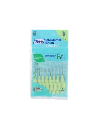 brosses interdentaires Tepe 0,8 mm Vert Super doux (8 Pièces)