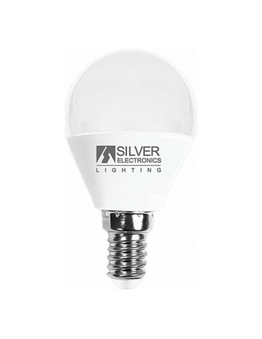 Ampoule LED Sphérique Silver Electronics E14 7W Lumière chaude