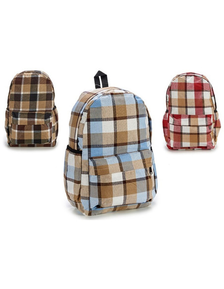 Cartable Carreaux 13 x 45 x 31 cm (12 Unités)