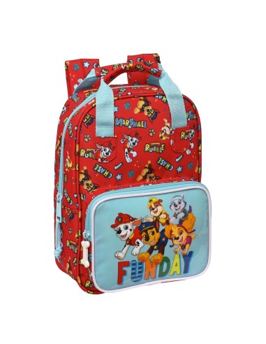 Sac à dos enfant The Paw Patrol Funday Rouge Bleu clair (20 x 28 x 8 cm)