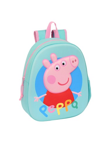 Cartable Peppa Pig Turquoise