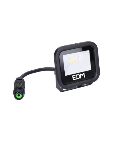 Projecteur LED EDM Black Series 10 W 800 lm 6400K