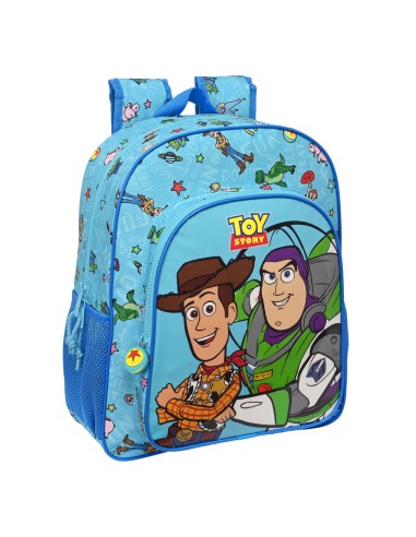 Cartable Toy Story Ready to play Bleu clair (32 x 38 x 12 cm)