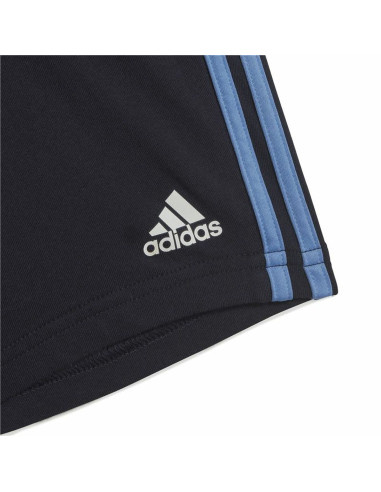 Ensemble de Sport pour Bébé Adidas 3 Stripes Bleu