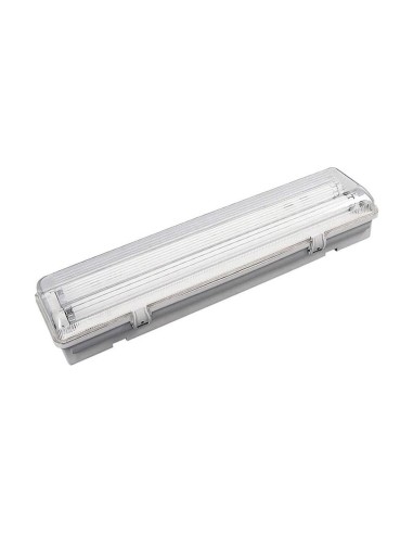 Écran étanche LED EDM Gris 2 x 9 W