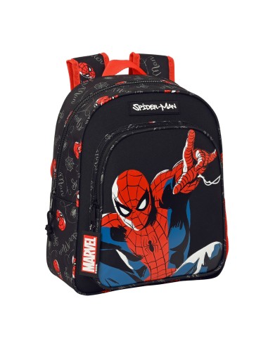 Sac à dos enfant Spiderman Hero Noir (27 x 33 x 10 cm)