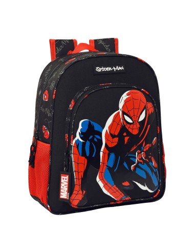 Cartable Spiderman Hero Noir (32 x 38 x 12 cm)