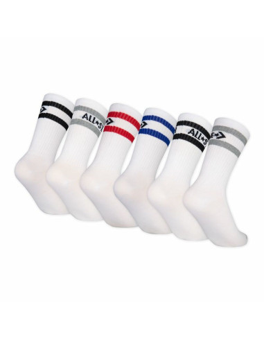 Chaussettes Converse Wordmark Crew Blanc (5-7 Ans)