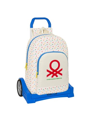 Cartable à roulettes Benetton Topitos (30 x 46 x 14 cm)