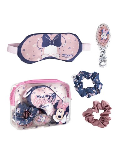 Ensemble de Beauté Minnie Mouse Stich Accessoires Multicouleur (5 pcs)