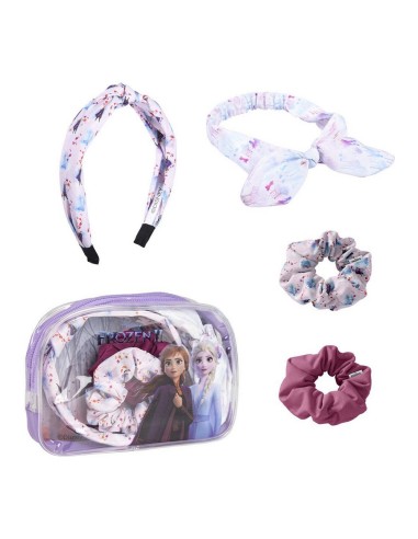 Accessoires pour les Cheveux Frozen Multicouleur (4 pcs)