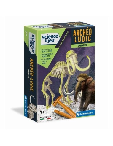 Jeu scientifique Clementoni Archéo Ludic Mammoth Fluorescent