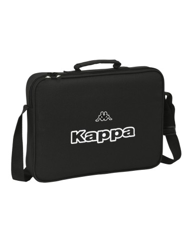 Cartable d'école Kappa Black Noir (38 x 28 x 6 cm)