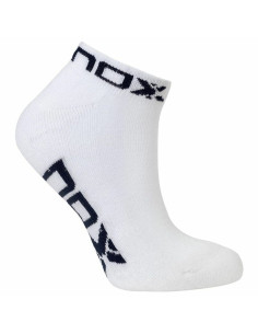 Chaussettes de Sport Nox Logo Blanc 35-39