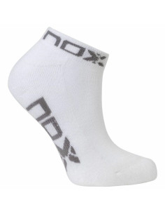 Chaussettes de Sport Nox Logo Blanc 35-39