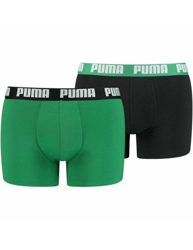 Boxer pour homme Puma M Vert (2 uds)