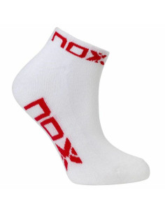 Chaussettes de Sport Nox Logo Blanc 35-39