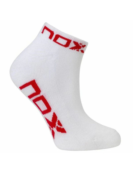 Chaussettes de Sport Nox Logo Blanc 35-39